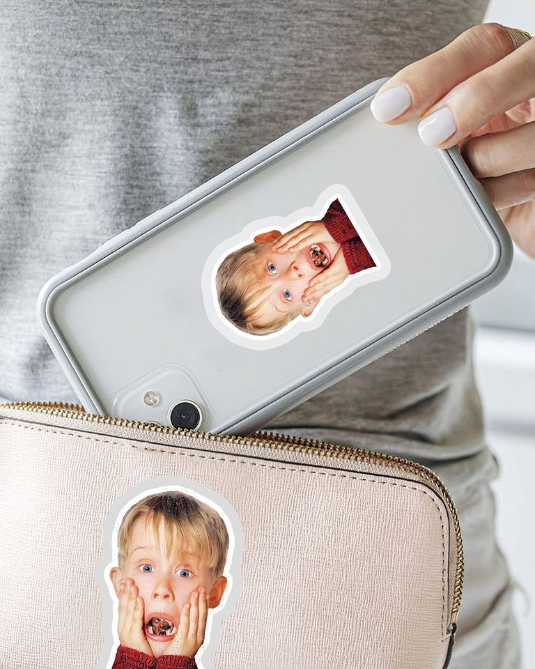 Home Alone Kevin McCallister Double Scream Sticker 3"