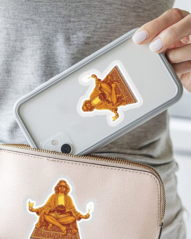 The Big Lebowski Le MEC Budha Sticker 2"