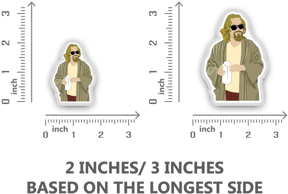The Big Lebowski Son Dudness Sticker 2"