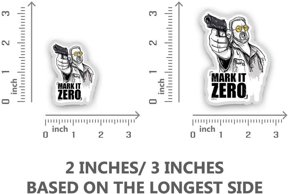 The Big Lebowski Walter le Grand Sticker 3"