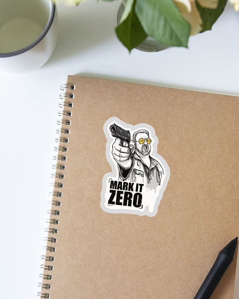 The Big Lebowski Walter le Grand Sticker 3"