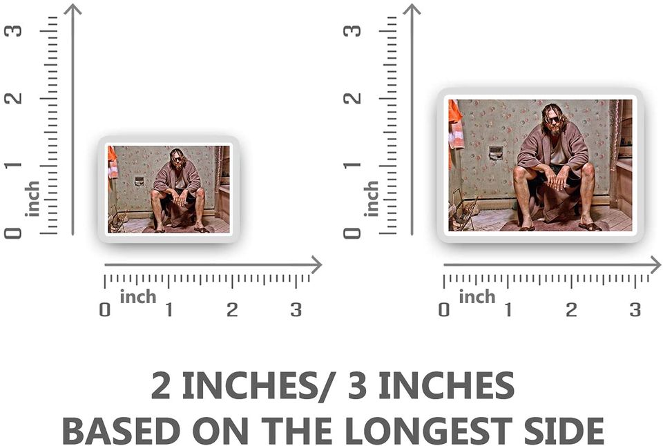 The Big Lebowski  Sticker 3"