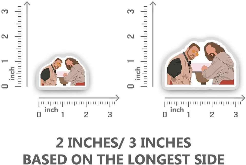 The Big Lebowski Le Grand Lebowski  Sticker 2"