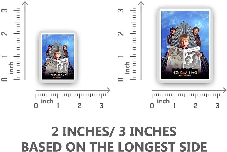 Home Alone 2 Lost New York Sticker 2"