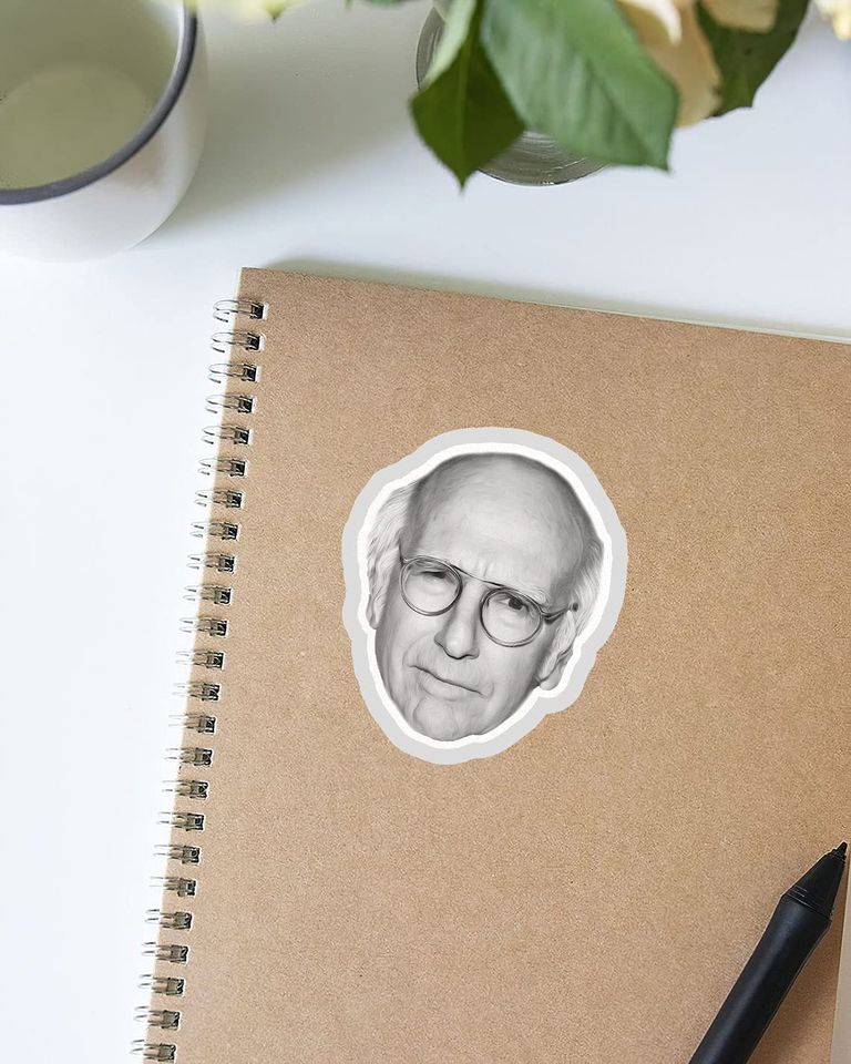 Curb Your Enthusiasm Larry David  Sticker 3"