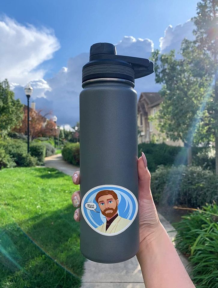 OBI Wan Kenobi Hello Threre Circle 2"
