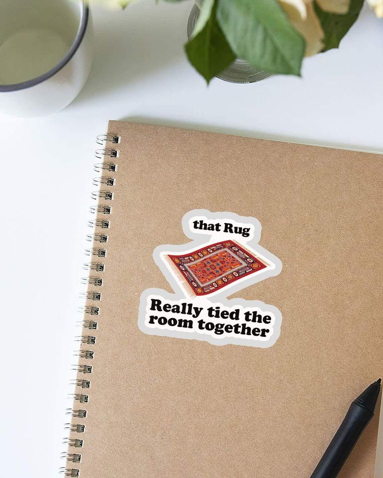 The Big Lebowski ce Tapis a vraiment li la Pice Ensemble Sticker 2"