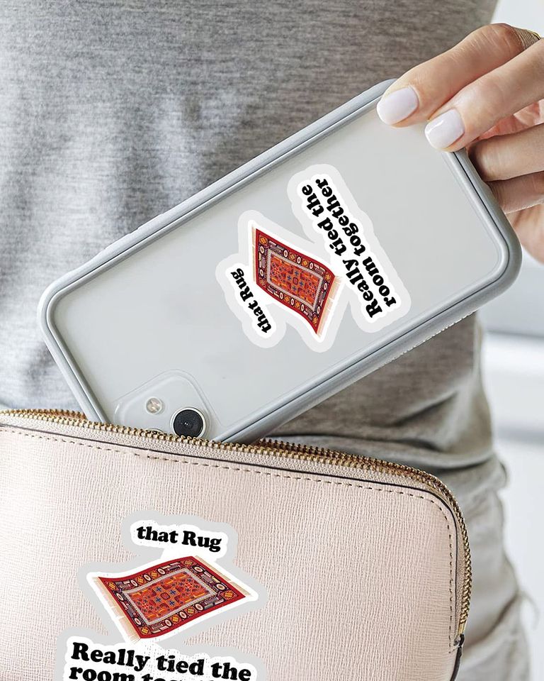 The Big Lebowski ce Tapis a vraiment li la Pice Ensemble Sticker 2"