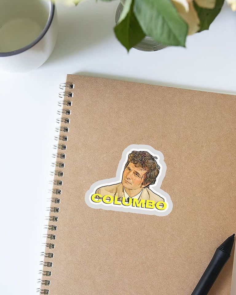 Columbo Just One More Thing  Sticker 2"