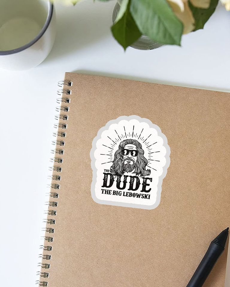 The Big Lebowski Le MEC  Sticker 3"