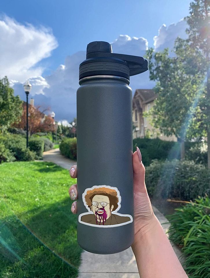 Check It Out! Dr. Steve Brule  Sweet Berry Wine Sticker 3"