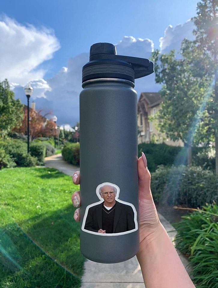 Curb Your Enthusiasm Larry David  Sticker 3"