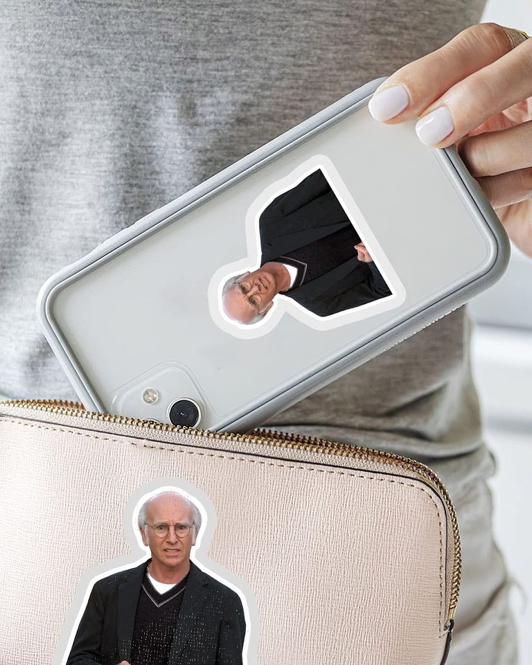 Curb Your Enthusiasm Larry David  Sticker 3"