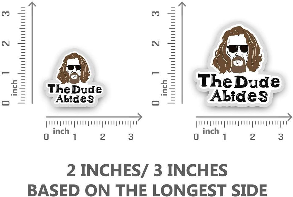 The Big Lebowski MEC Lebowski Sticker 3"