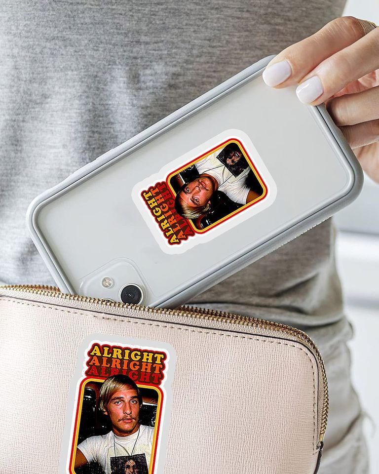 Dazed and Confused David Wooderson Alright Alright Alright  Sticker 2"