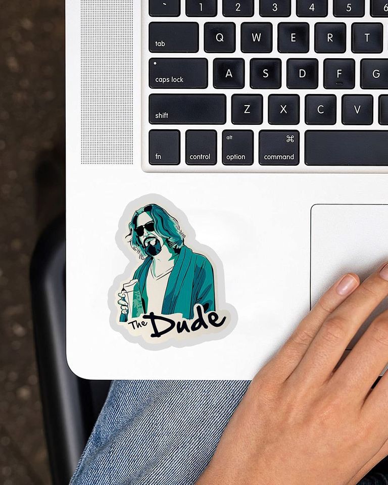 The Big Lebowski The Dude Sticker 3"