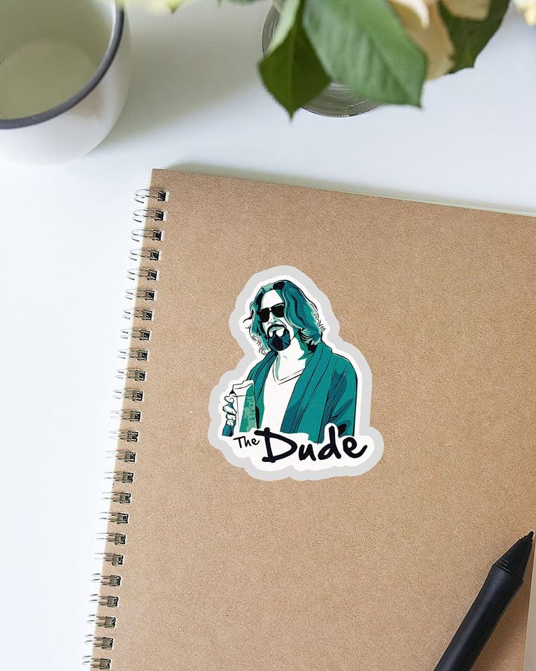 The Big Lebowski The Dude Sticker 3"