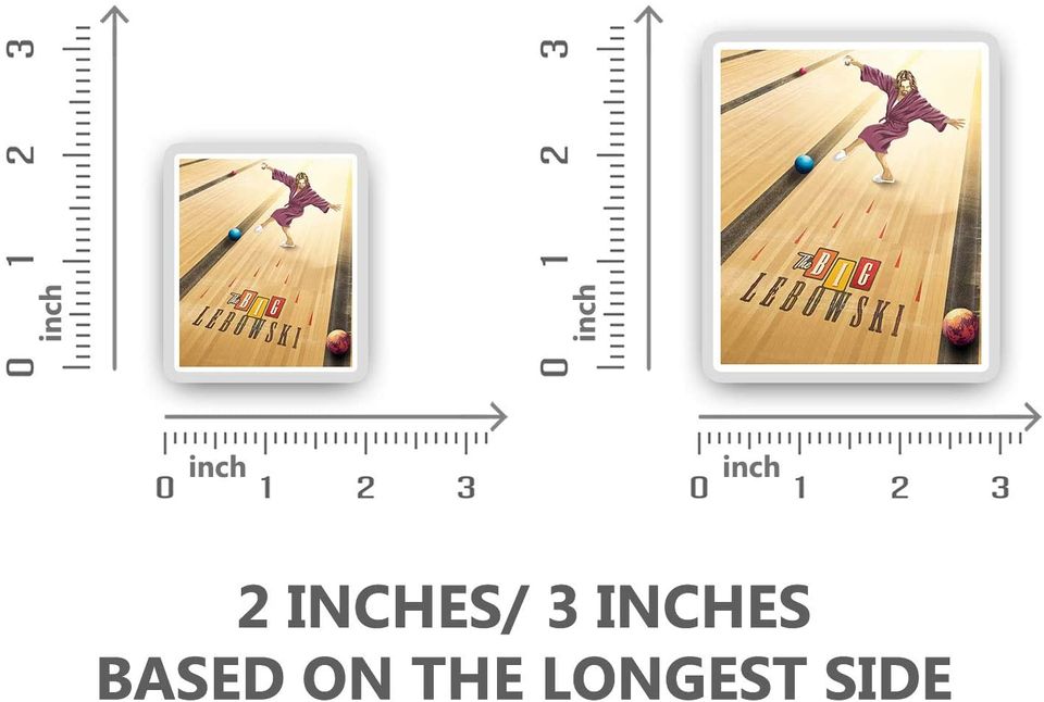 The Big Lebowski Sticker 3"