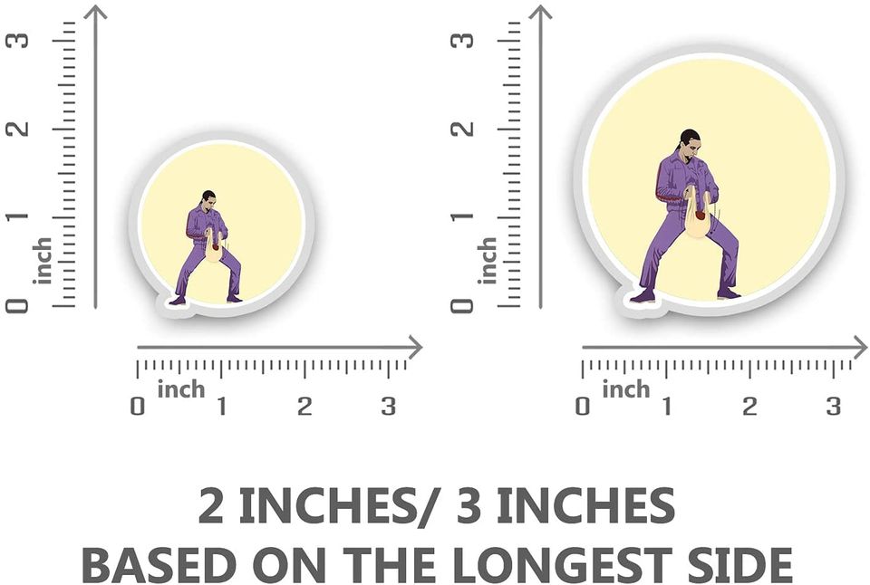 The Big Lebowski Jsus le Grand Sticker 3"