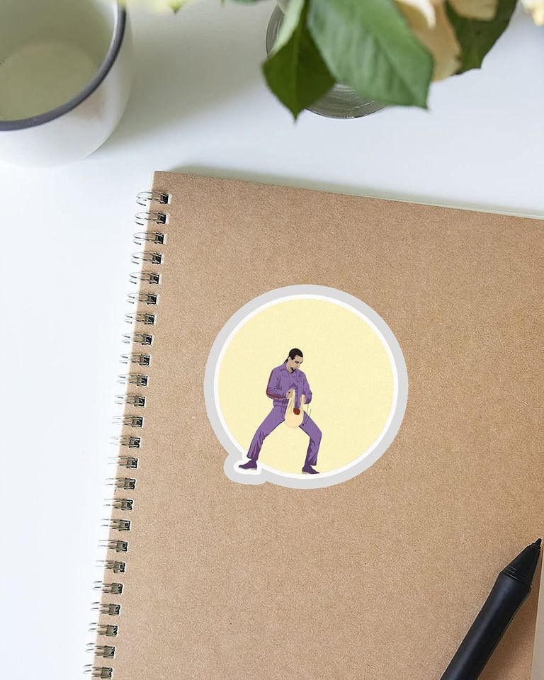 The Big Lebowski Jsus le Grand Sticker 3"