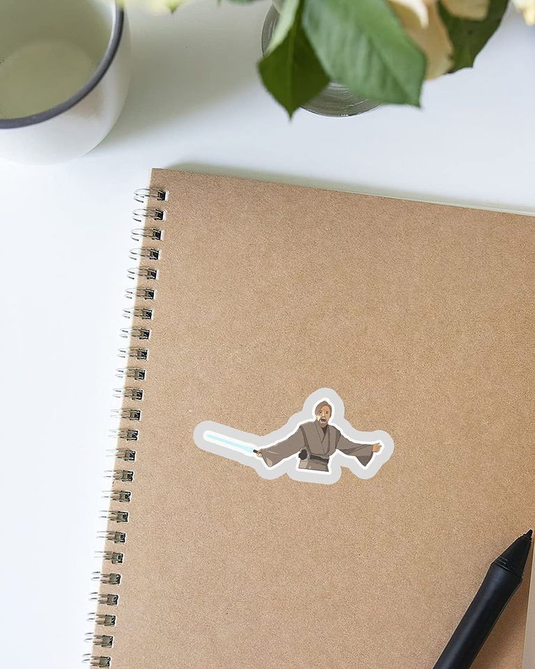 OBI Wan Kenobi i Have The high Ground Sticker 2"