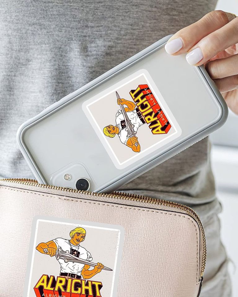 Dazed and Confused David Wooderson Alright Alright Alright  Sticker 3"