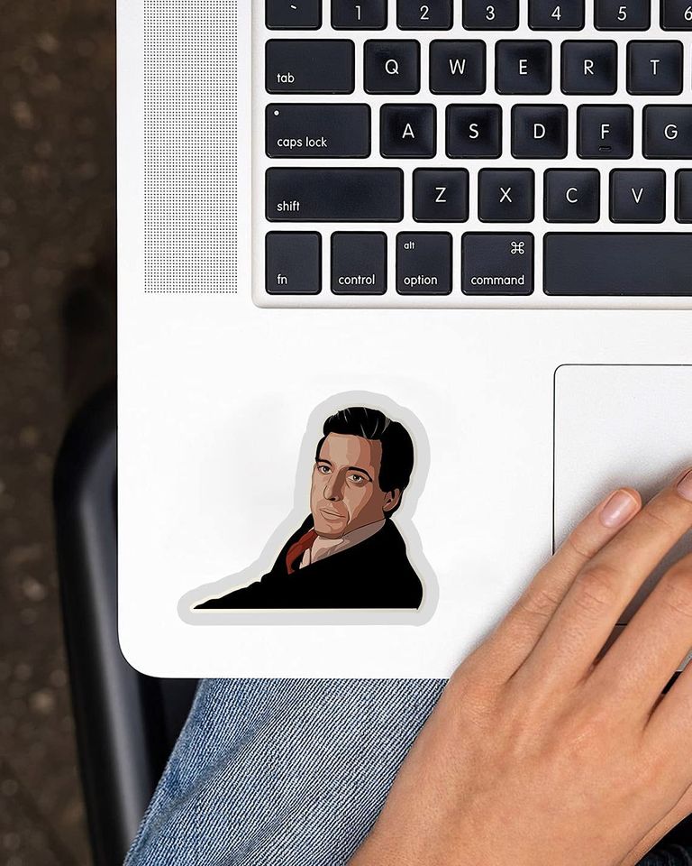 The Godfather Michael Corleone Don't Ever Take Sides Against The Family Sticker 3"