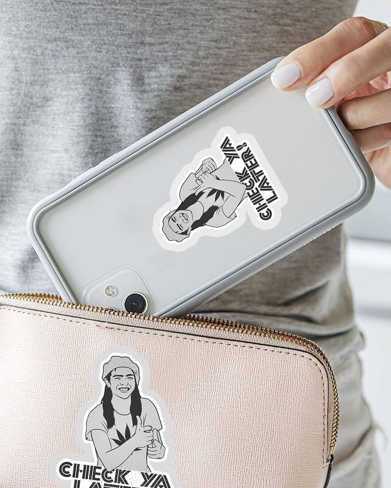 Dazed and Confused Ron Slater Check Ya Later Sticker 2"