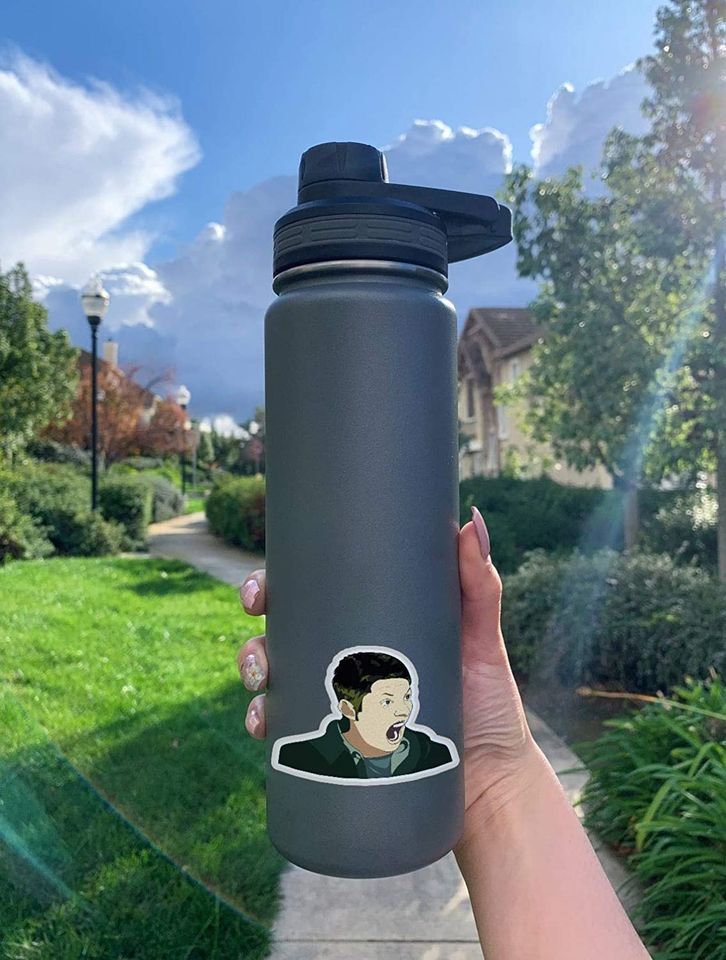 Dean Winchester That was Scary Sticker 3"