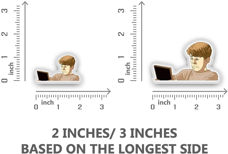 Home Alone Kevin McCallister Buzz, Your Girlfriend. Woof! Sticker 2"