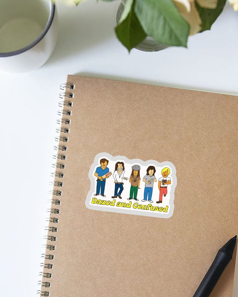 Dazed and Confused  Sticker 3"