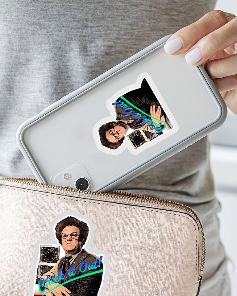 Check It Out! Dr. Steve Brule  Sticker 3"