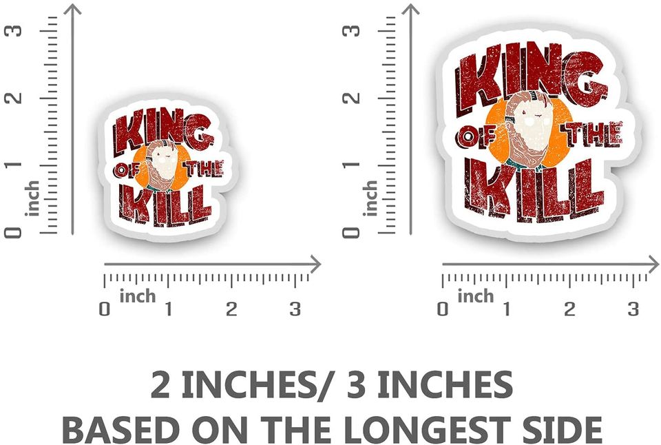 King of The Hill  Sticker 3"
