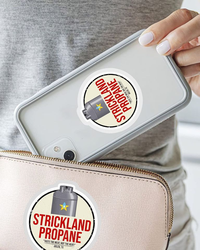 King of The Hill Strickland Propane  Sticker 2"