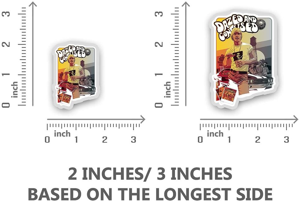 Dazed and Confused David Wooderson  Sticker 2"