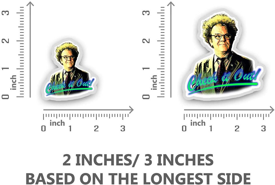 Check It Out! Dr. Steve Brule  Sticker 2"
