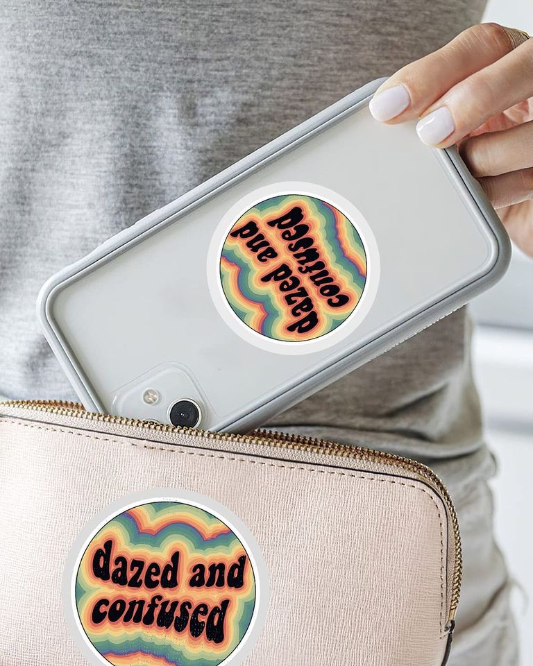 Dazed and Confused  Sticker 3"