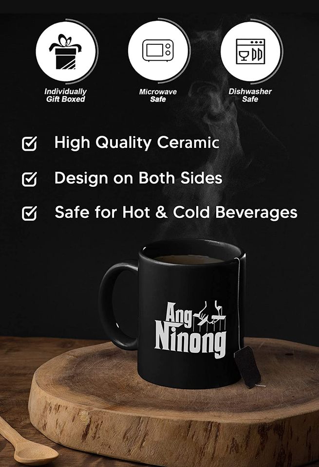 The Godfather Ang Ninong Lettrage Blanc Mug 11oz