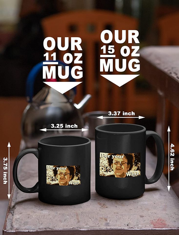 Check It Out! Dr. Steve Brule For Your Wine Mug 15oz