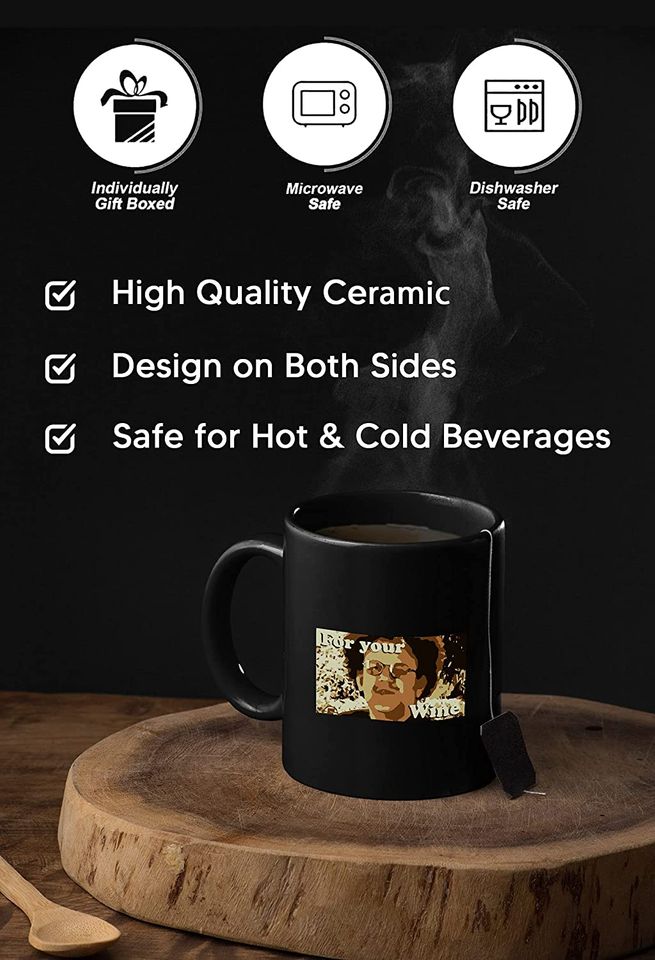 Check It Out! Dr. Steve Brule For Your Wine Mug 15oz