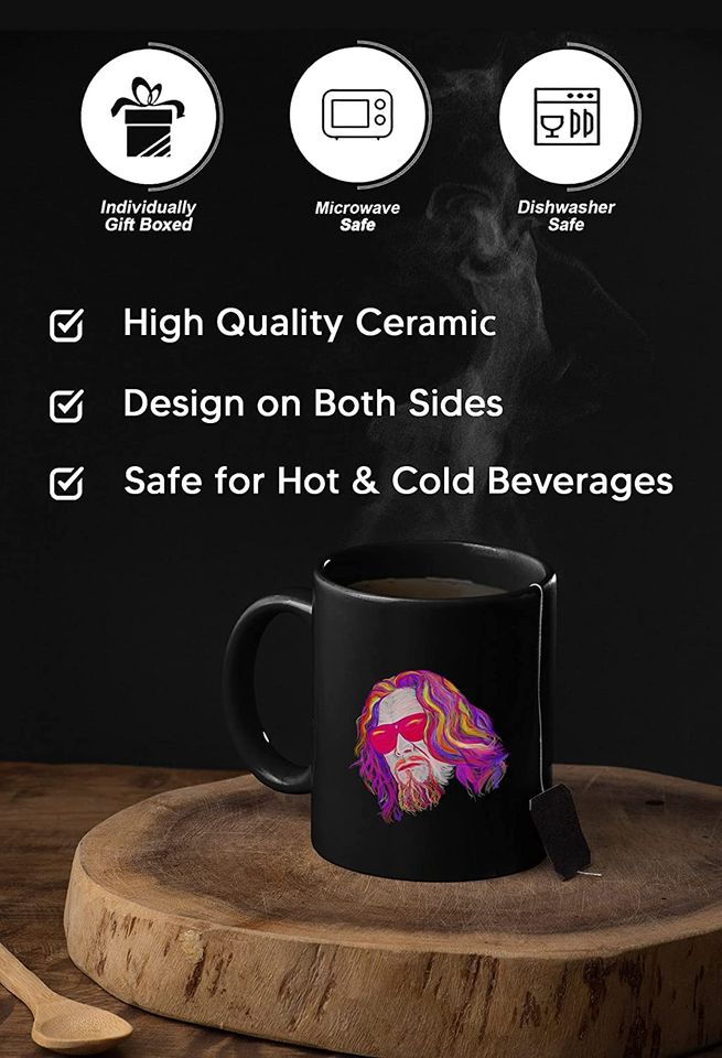 The Big Lebowski The Dude Arcenciel Lebowski Mug 11oz