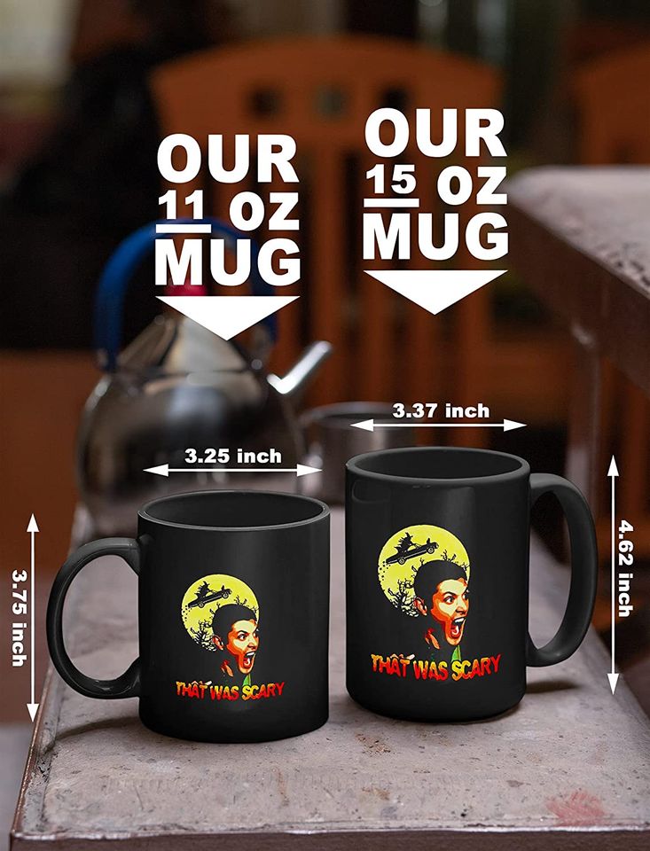 Dean Winchester That Was Scary Funny Halloween Mug 11oz
