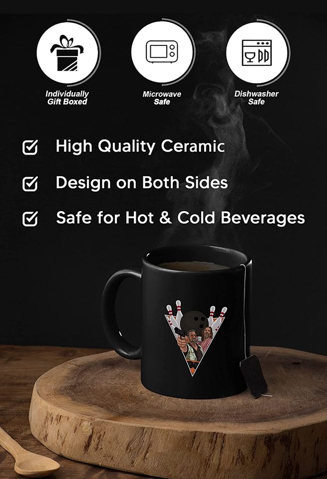 The Big Lebowski Walter Sobchak And The Dude Bowling Mug 15oz