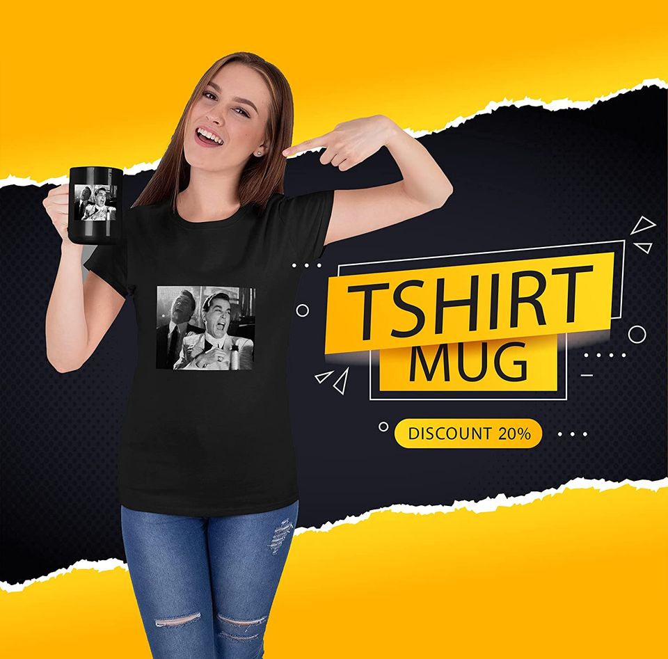 Goodfellas Ray Liotta Laughing Funny How Mug 15oz