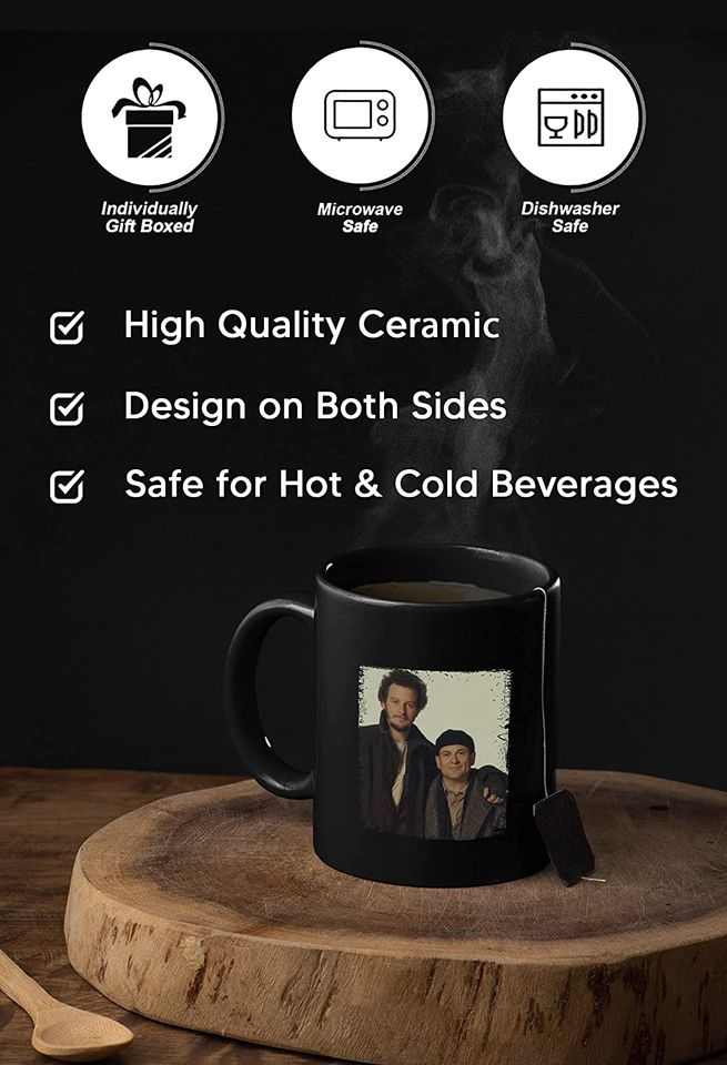 Home Alone Two Men Harry x Marv Art Happy Mug 11oz