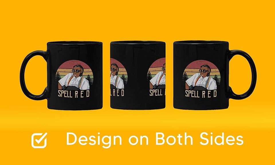 Groundhog Day Phil Spell R E D Circle Mug 15oz