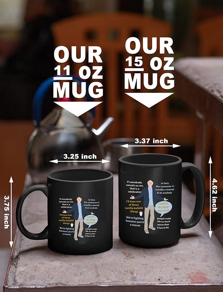 Curb Your Enthusiasm Larry David Quotes Mug 15oz