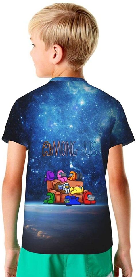 Among Us Kids 3D T Shirt
