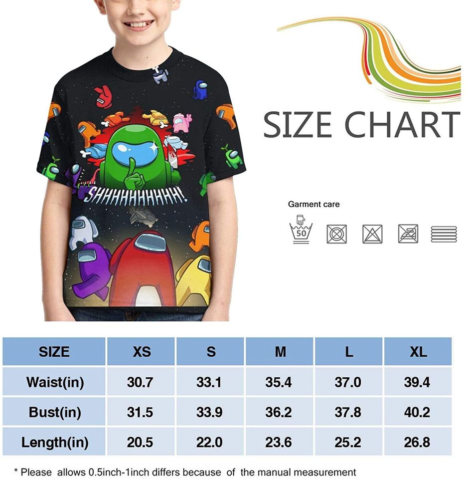 Among Us Kids 3D T Shirt #SHH