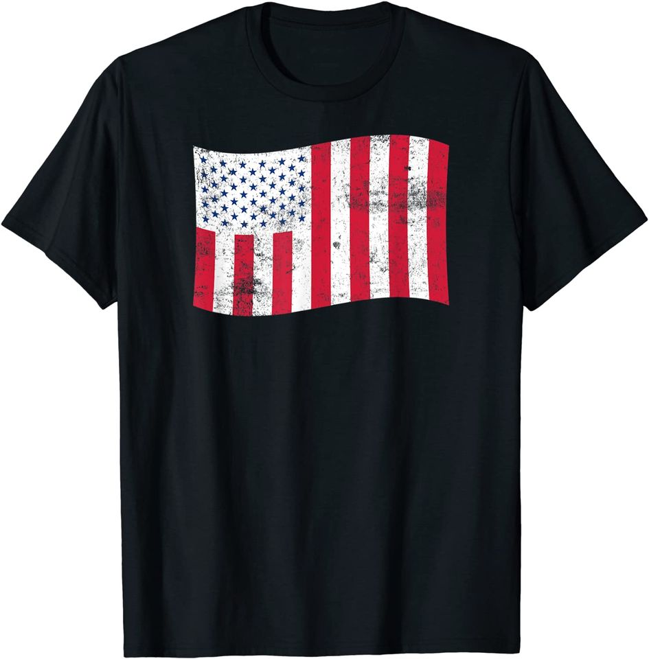 USA Civil Flag of Peacetime American Patriot T-Shirt